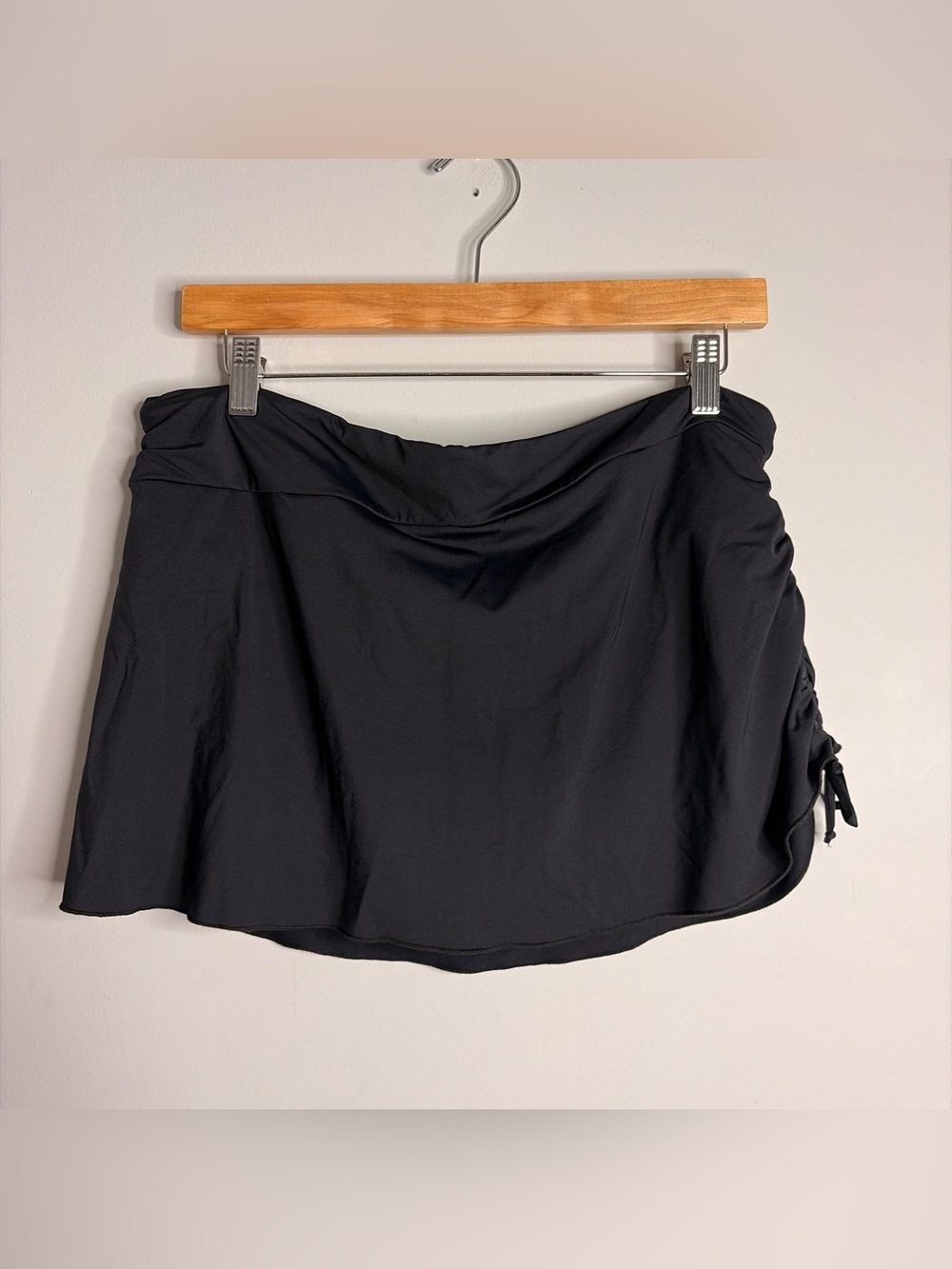 Carve Designs Black Swim Skirt Bikini Bottom XL